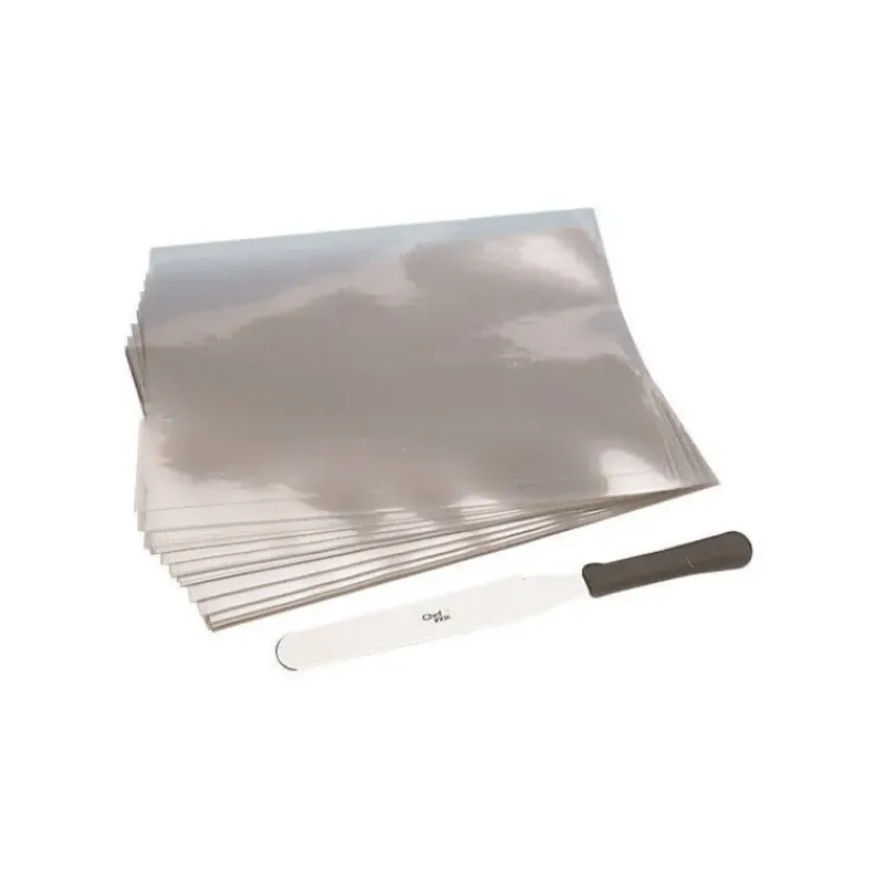 Ustensiles Chocolat*MATFER Paquet de 10 Feuilles Guitare 100 microns 60 x 40 cm