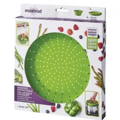 Passoire*MASTRAD Passoire Silicone Rétractable Ø 24 cm