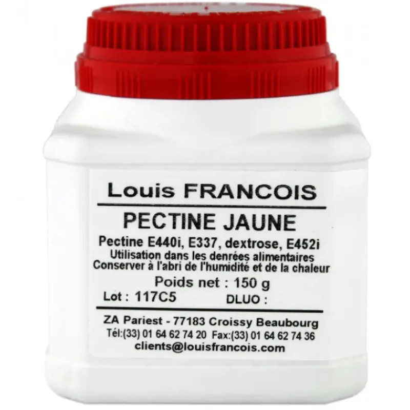 Additifs Alimentaires*LOUIS FRANCOIS Pectine Jaune 150 g Louis François