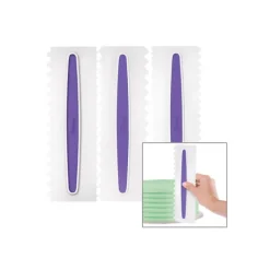 Ustensiles Décor Gâteau*WILTON Peigne pour Glaçage 22.8x7.6 cm (x3)
