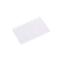Ustensiles Décor Gâteau*MALLARD FERRIERE Peigne Rectangulaire en Plastique pour Décoration