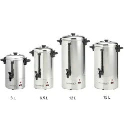 Buffet Self Service|Cafetière*CUISINEADDICT Percolateur 12 Litres en Acier Inoxydable