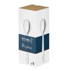 Couverts*OPINEL Petites Cuillères en Inox (x4) Perpétue