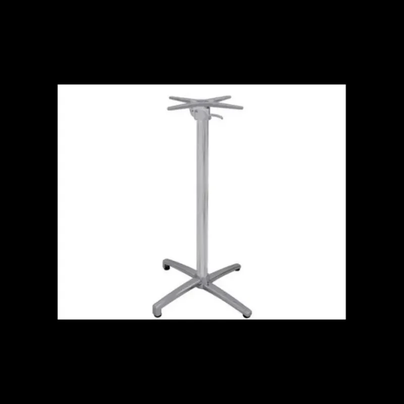 Mobilier Terrasse Restaurant|Mobilier Restaurant*LYROSE Pied de Mange-Debout en Métal Epoxy Grise Koné