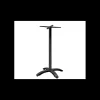 Mobilier Terrasse Restaurant|Mobilier Restaurant*LYROSE Pied de Mange-Debout en Métal Noir Athena