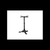 Mobilier Terrasse Restaurant|Mobilier Restaurant*LYROSE Pied de Table Base 3 Branches en Fonte Epoxy Noire Retro