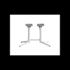 Mobilier Terrasse Restaurant|Mobilier Restaurant*GROSFILLEX Pied de Table Double Gris Platinium X 2.0