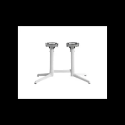Mobilier Terrasse Restaurant|Mobilier Restaurant*GROSFILLEX Pied de Table Double Gris Platinium X 2.0