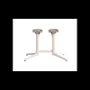Mobilier Terrasse Restaurant|Mobilier Restaurant*GROSFILLEX Pied de Table Double Havane X 2.0