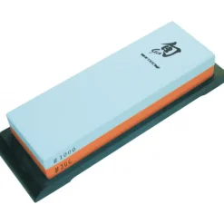 Affûtage Aiguiseur*KAI Pierre à Aiguiser Double Face Grain 300/1000 Kaï