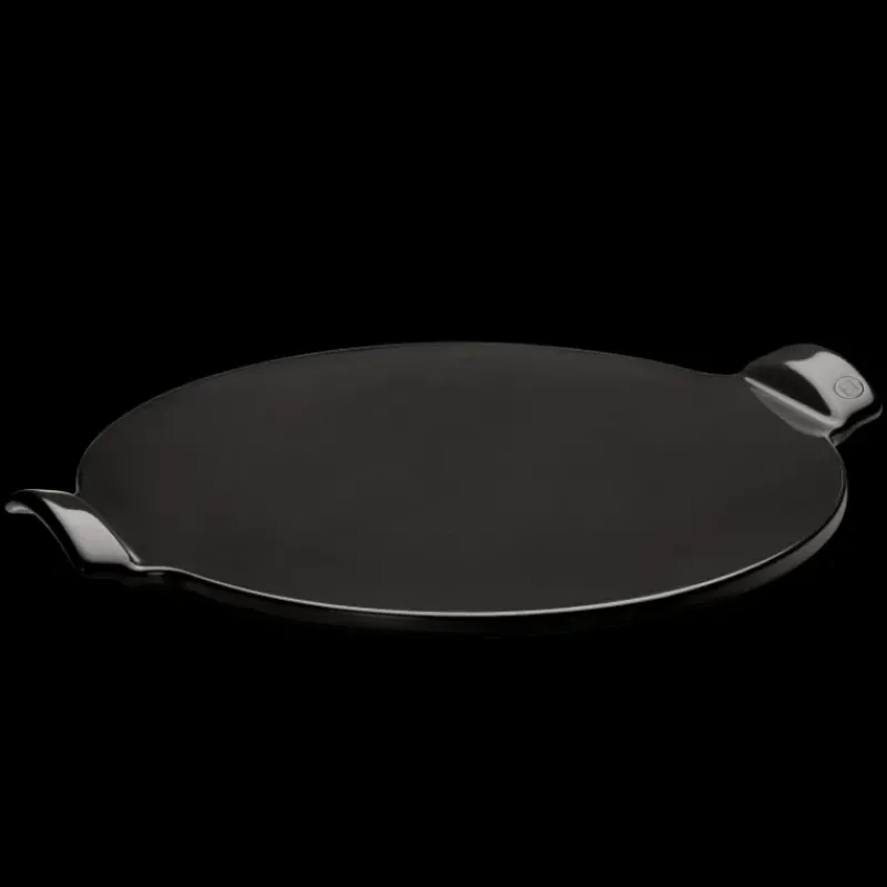 Plat De Cuisson*EMILE HENRY Pierre à Pizza Fusain 36 cm