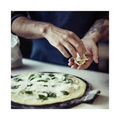 Plat De Cuisson*EMILE HENRY Pierre à Pizza Fusain 36 cm