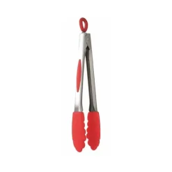 Pince De Cuisine*MASTRAD Pince de Cuisine Silicone et Inox 26 cm Rouge