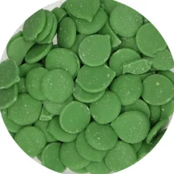 Décoration Comestible*FUNCAKES Pistoles Deco Melts Vert 250g