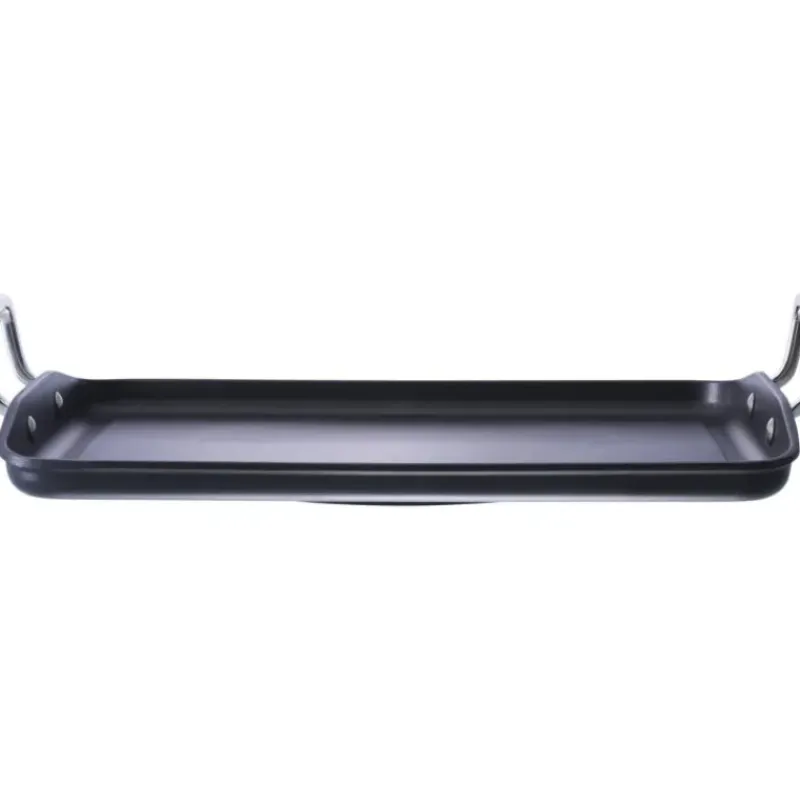 Grills*LE CREUSET Plancha géante fonte d'aluminium 34 x 25 cm