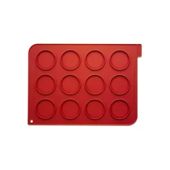 Plaque Macaron*SILIKOMART Plaque Whoopies Silicone 40 x 30 cm