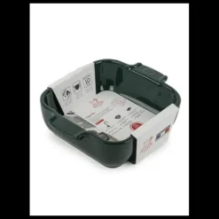 Plat De Cuisson*PEUGEOT Plat à Four Carré en Céramique Appolia 18 cm Vert Forêt