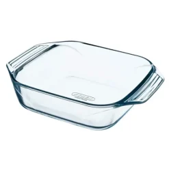 Plat De Cuisson*PYREX Plat à Four en Verre Carré 29 x 23 cm 2,3 L Irrésistible