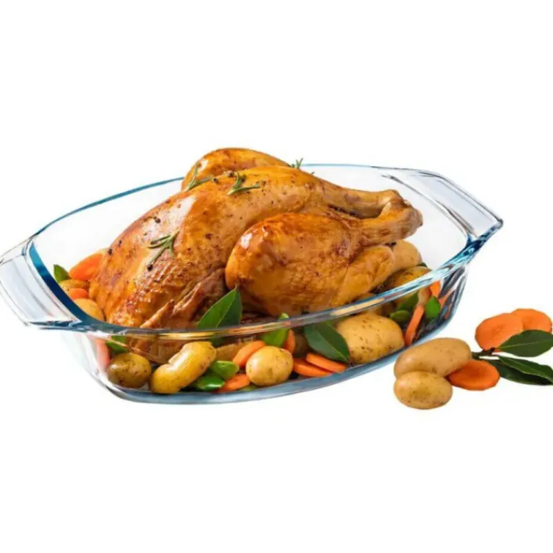 Plat De Cuisson*PYREX Plat à Four en Verre Ovale 30 x 21 cm 2 L Irrésistible