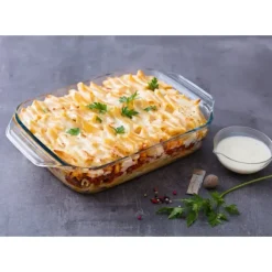 Plat De Cuisson*PYREX Plat à Four en Verre Rectangulaire 35 x 23 cm 2,9 L Irrésistible