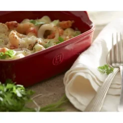 Plat De Cuisson*EMILE HENRY Plat à Four Individuel en Céramique Provence 22 x 14,5 cm