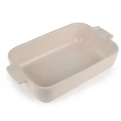 Plat De Cuisson*PEUGEOT Plat à Four Rectangulaire en Céramique Appolia 22 cm Ecru