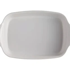 Plat De Cuisson*EMILE HENRY Plat à Four Rectangulaire en Céramique 36 x 22,5 cm Farine