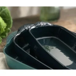 Plat De Cuisson*EMILE HENRY Plat à Four Rectangulaire en Céramique 29 x 19 cm Belle-Île