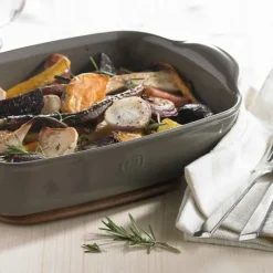 Plat De Cuisson*EMILE HENRY Plat à Four Rectangulaire en Céramique 29 x19 cm Provence