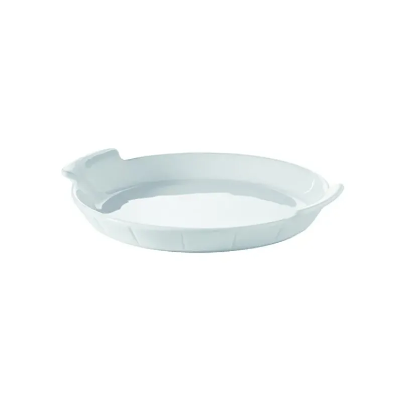 Servir, Présenter|Plat De Cuisson*IN SITU Plat à Oeuf Porcelaine Blanc Ø 18 cm