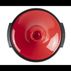Tajines*PEUGEOT Plat à Tajine en Aluminium Revêtement Céramique 30 cm Rouge