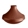 Tajines*EMILE HENRY Plat à Tajine en Céramique 27,5 cm Sienne Delight