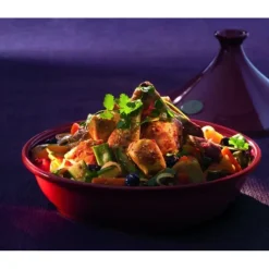 Tajines*EMILE HENRY Plat à Tajine en céramique Fusain (Noir) 32 cm