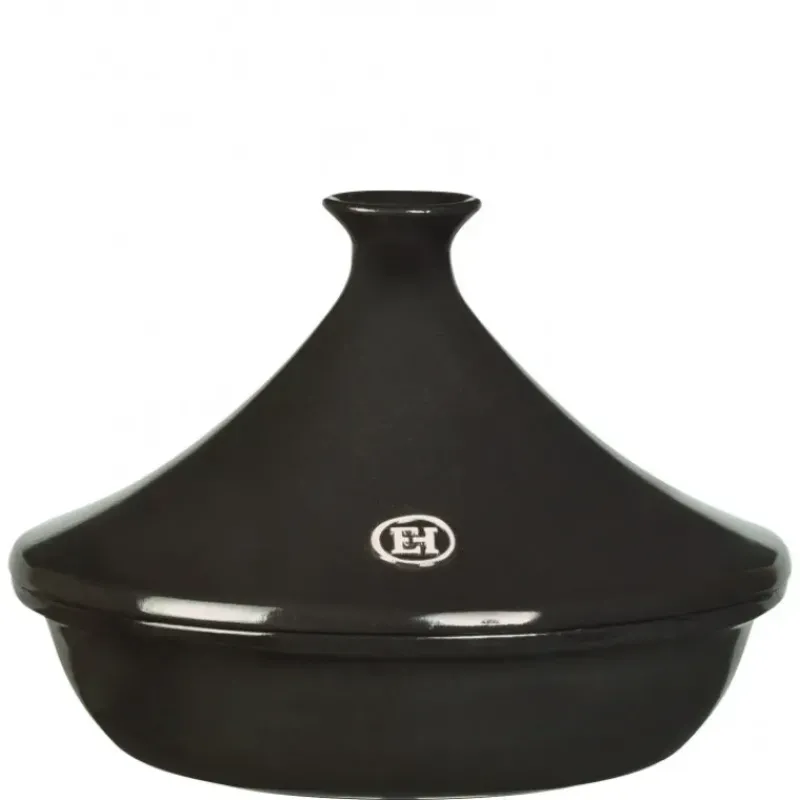Tajines*EMILE HENRY Plat à Tajine en Céramique Ø 27 cm Fusain