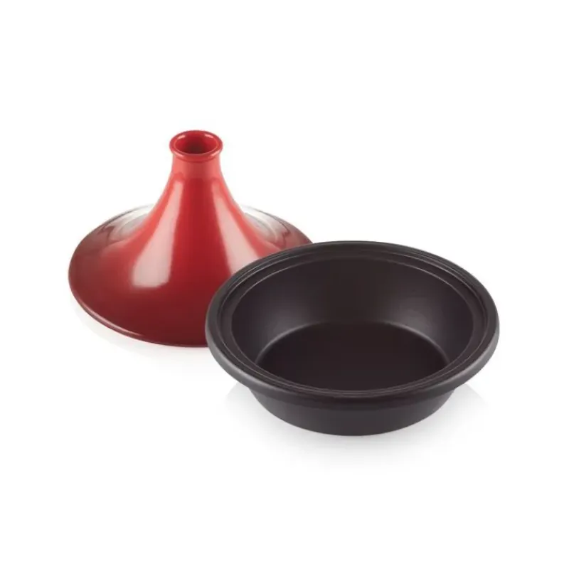 Tajines*LE CREUSET Plat à Tajine en Fonte 31 cm Cerise