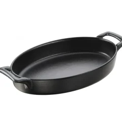 Plat De Cuisson*REVOL Plat Ovale Noir 24x16 cm Belle Cuisine