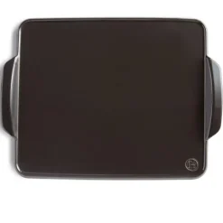Plaques De Cuisson|Plat De Cuisson*EMILE HENRY Plat Rectangulaire en Céramique 42.5x31.5 cm Fusain