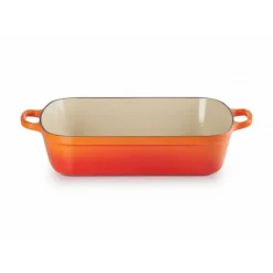 Plat De Cuisson*LE CREUSET Plat Rectangulaire en Fonte 37 cm Volcanique