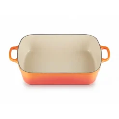 Plat De Cuisson*LE CREUSET Plat Rectangulaire en Fonte 37 cm Volcanique