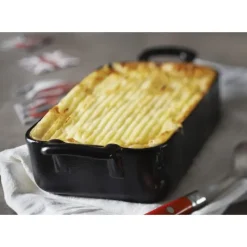 Plat De Cuisson*REVOL Plat Rectangulaire Noir 19x13 cm Belle Cuisine