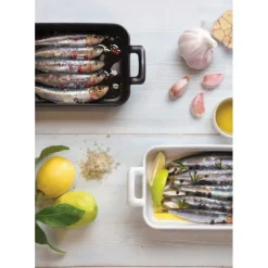 Plat De Cuisson*REVOL Plat Rectangulaire Noir 30x22 cm Belle Cuisine