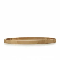 Servir, Présenter*REVOL Plateau pour Assiette Ovale Bambou 36,5 x 25 cm Basalt