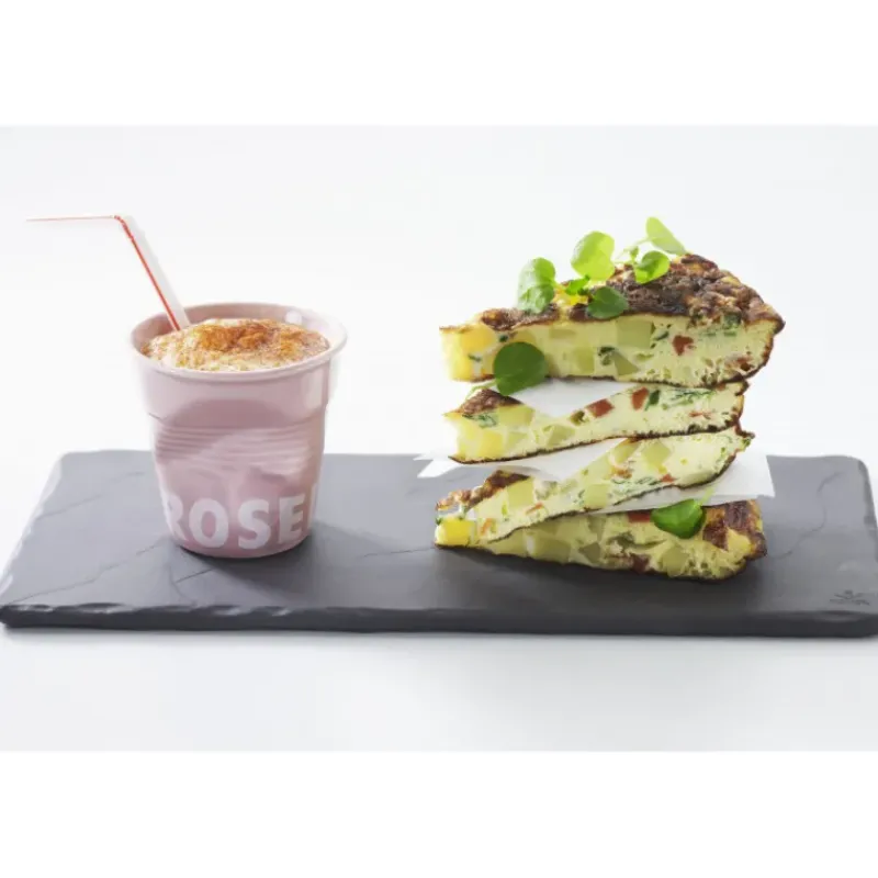 Servir, Présenter*REVOL Plateau Rectangulaire Ardoise 25 x 12 cm Basalt