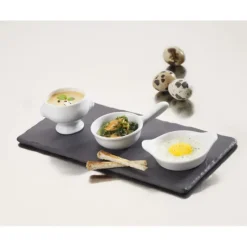 Servir, Présenter*REVOL Plateau Rectangulaire Ardoise 25 x 12 cm Basalt