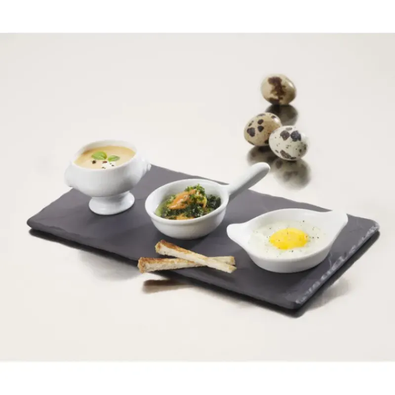 Servir, Présenter*REVOL Plateau Rectangulaire Ardoise 25 x 12 cm Basalt