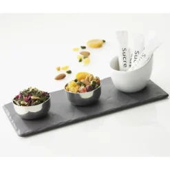 Servir, Présenter*REVOL Plateau Rectangulaire Ardoise 25 x 12 cm Basalt