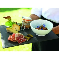 Servir, Présenter*REVOL Plateau Rectangulaire Ardoise 40 x 30 cm Basalt