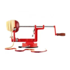 Eplucheurs, Dénoyauteur*La Bonne Graine Pèle-pommes Rouge à ventouse