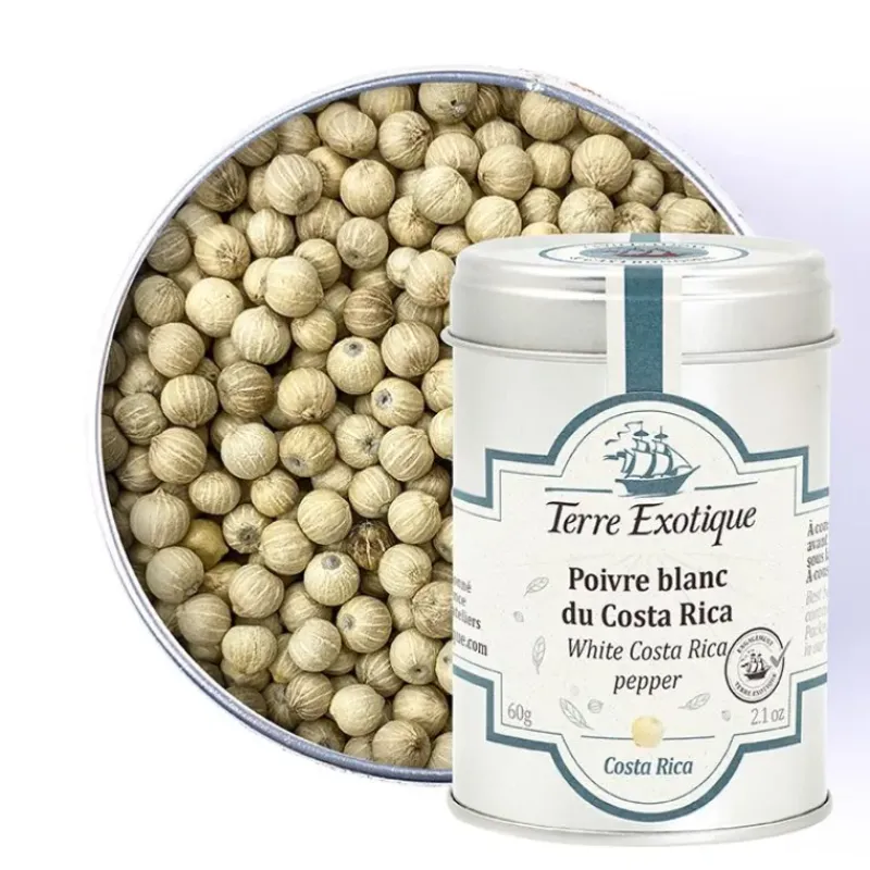 Poivre*TERRE EXOTIQUE Poivre Blanc du Costa Rica 60 g