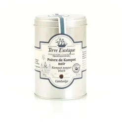 Poivre*TERRE EXOTIQUE Poivre Noir de Kampot 180 g